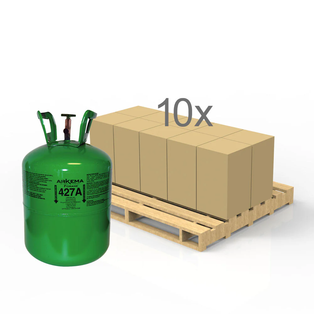 R427A Refrigerant 25 LB - QTR PALLET (10 Cylinders)